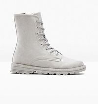 bonprix Schnürboots mit Profilsohle, grau