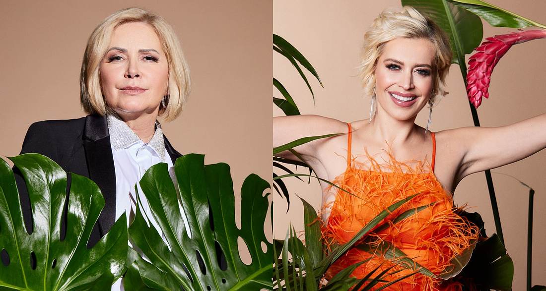Claudia Effenberg und Verena Kerth Claudia Effenberg und Verena Kerth