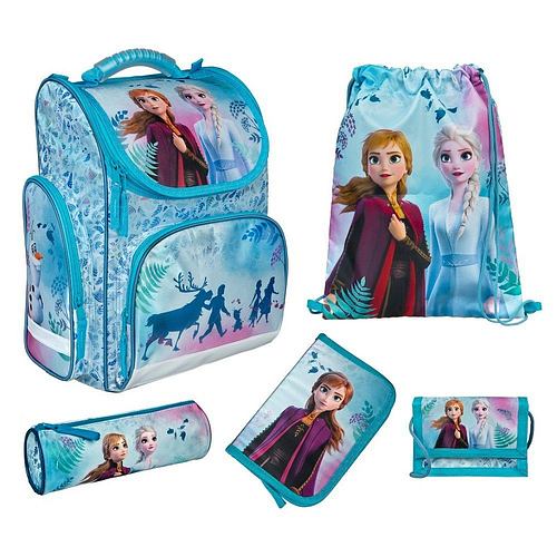 FAMILANDO Schulranzen Clou Disney Die Eiskönigin 5-teilig