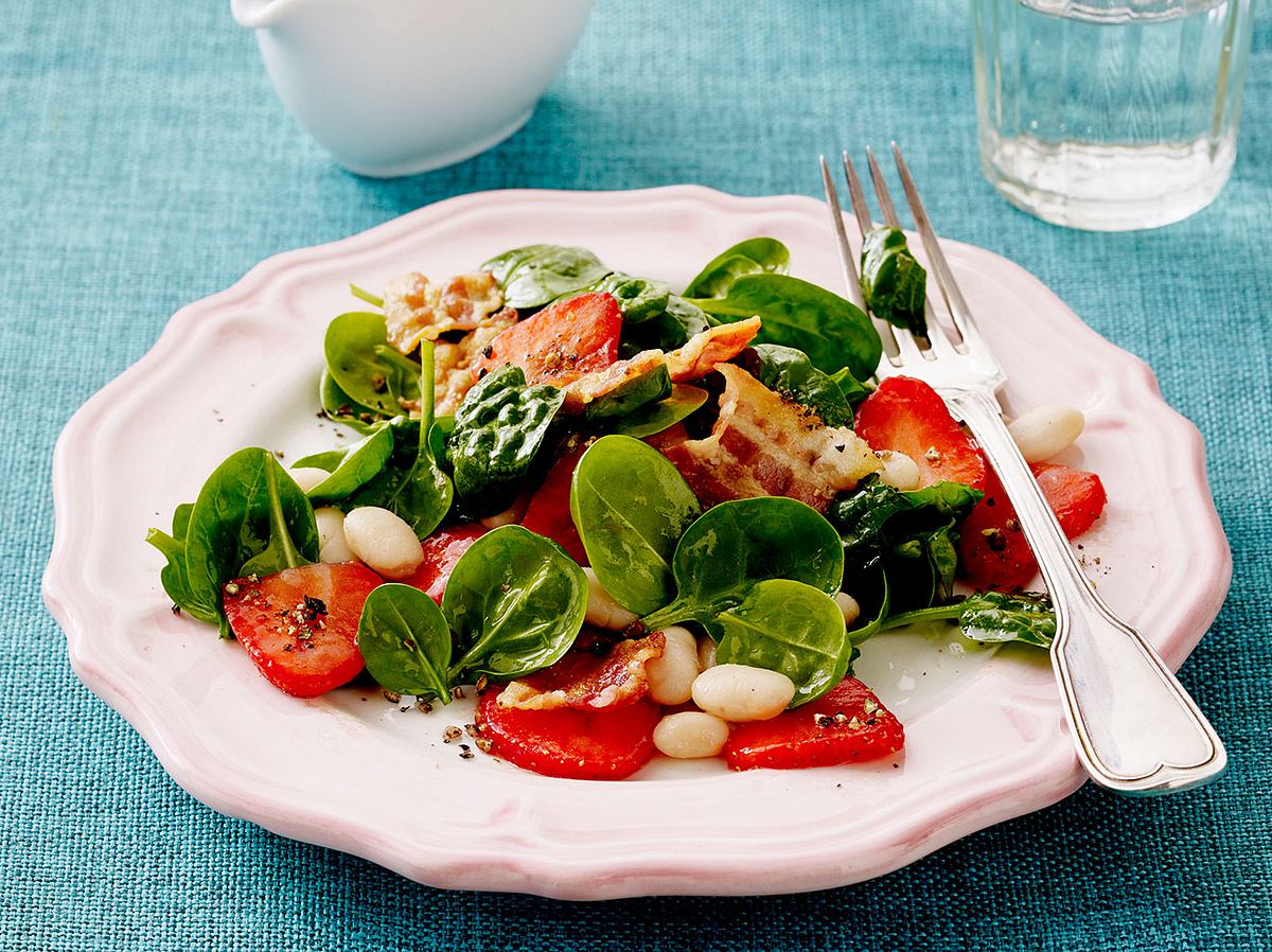 Erdbeer-Diät: Rezept für Erdbeer-Salat