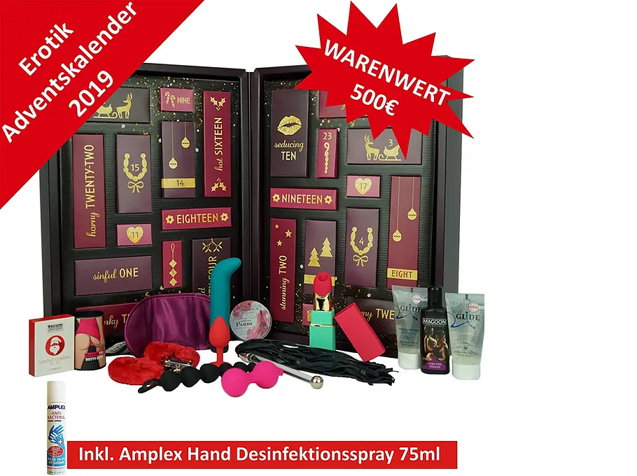 Hier kommen die aufregendsten Erotik-Adventskalender 2019 – für Singles und Paare! Hier kommen die aufregendsten Erotik-Adventskalender 2019 – für Singles und Paare!