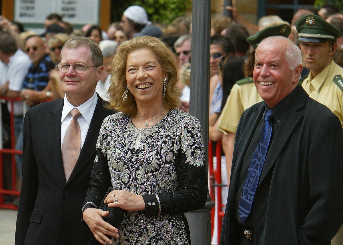 Evelny Hamann beim Richard Wagner Festival in Bayreuth 2004