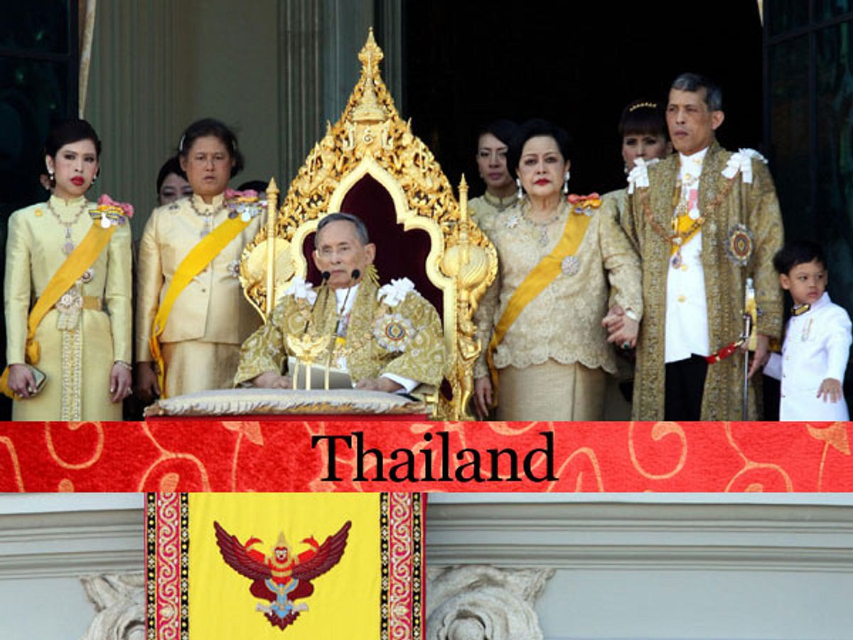 exotische monarchien thailand