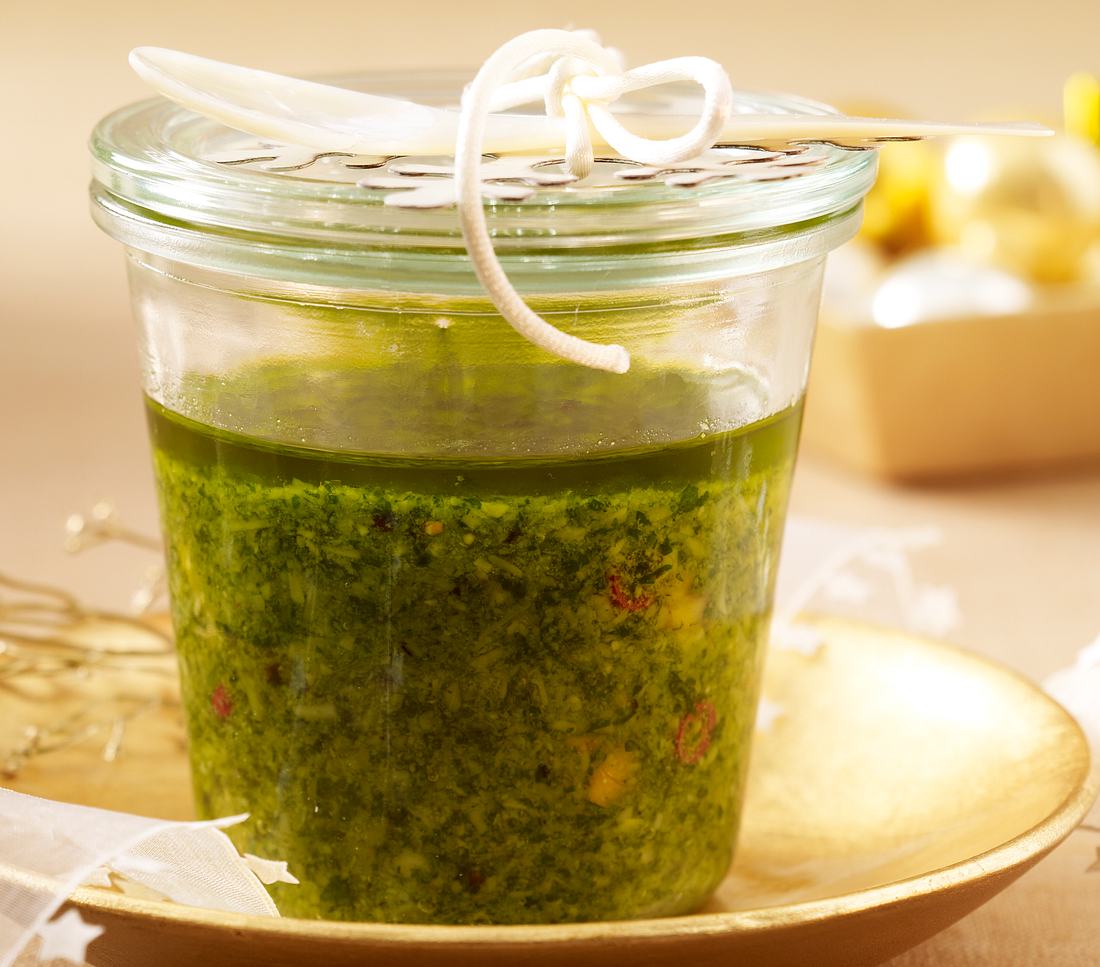 Grünkohl Pesto - Einfaches Rezept mit Pinienkernen