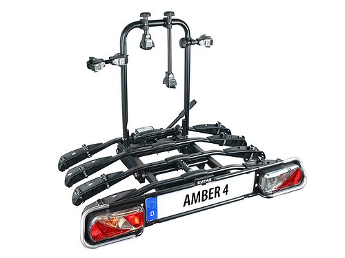 EUFAB Fahrradträger Anhängerkupplung »Amber IV«, 4 Fahrräder