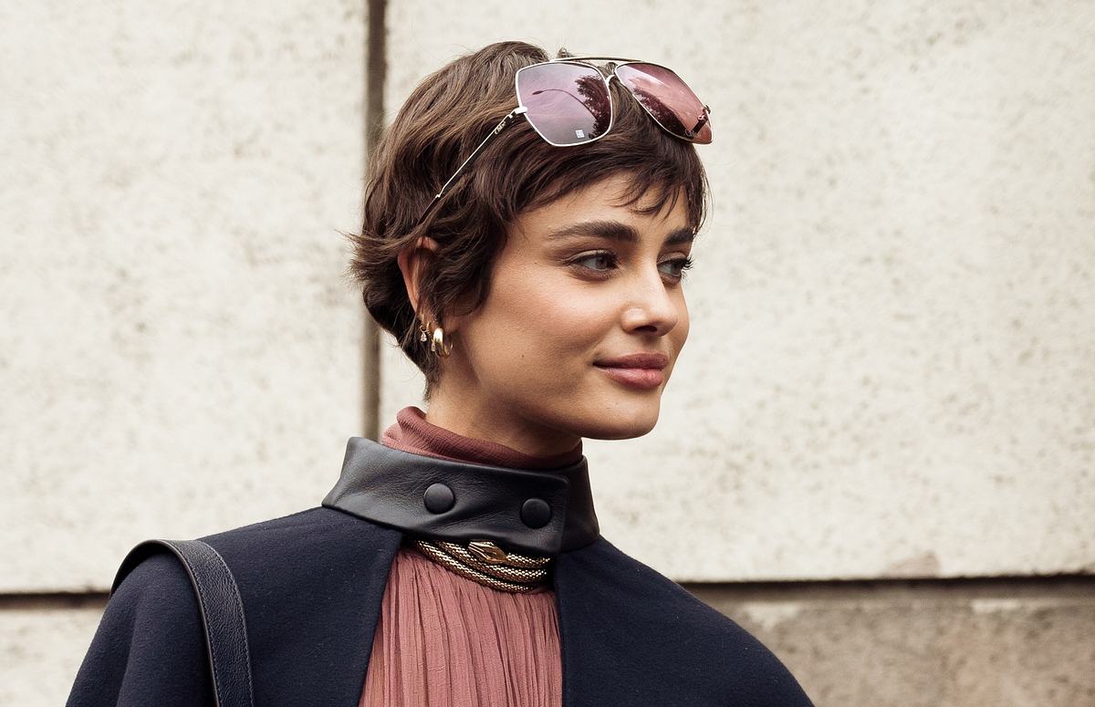 Süß und feminin: der Pixie Cut mit fransigem Pony.