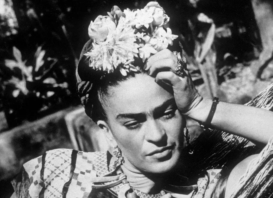 Foto von Frida Kahlo.
