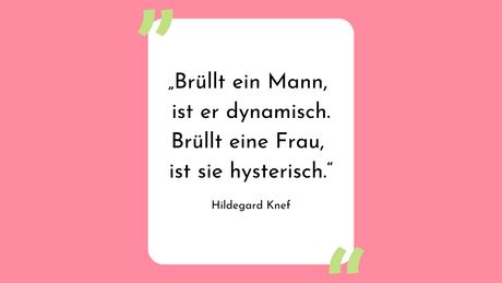 Feministische Sprüche: Bewegende und inspirierende Zitate der Frauenbewegung  - Foto: Redaktion Wunderweib