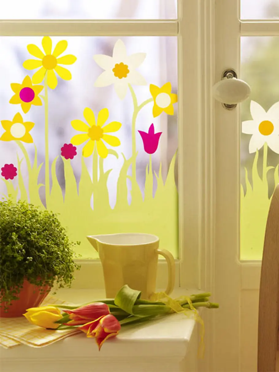 DIY: Fensterdeko basteln fensterdeko basteln