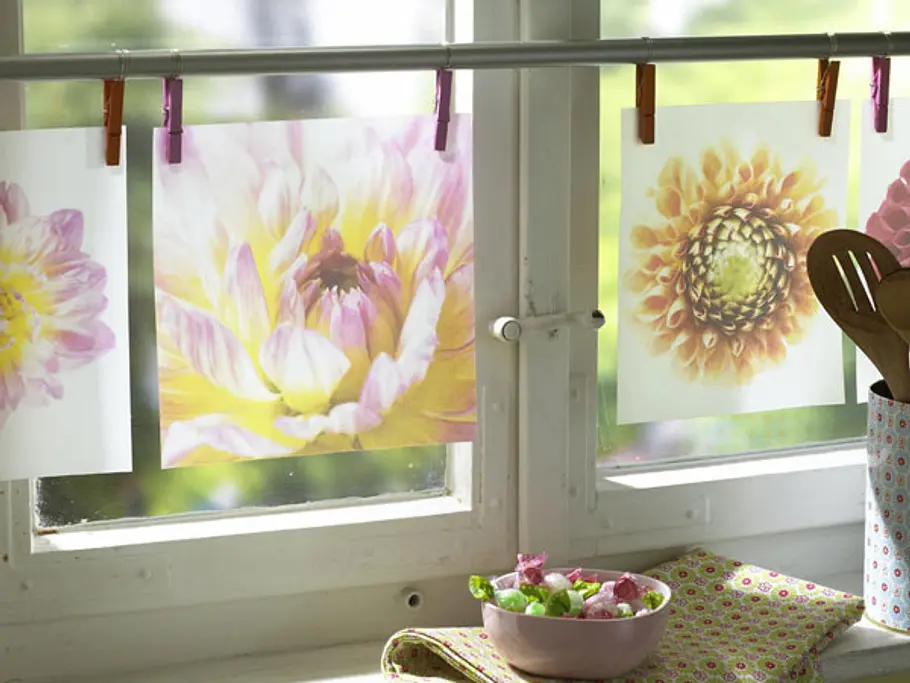 DIY: Fensterdeko basteln fensterdeko basteln
