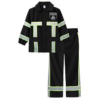Kostüm Feuerwehr reflektierend