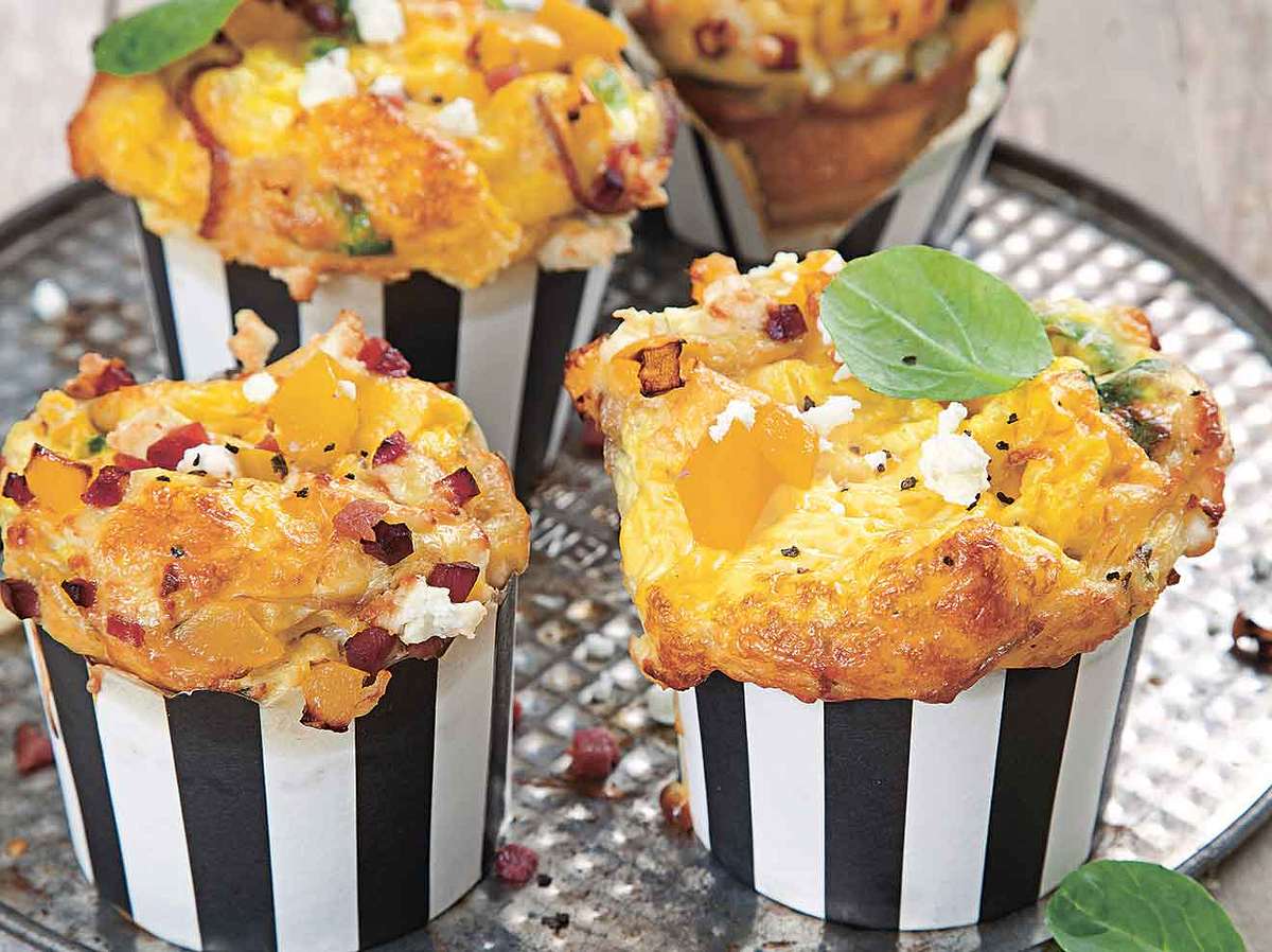 Fitness-Rezepte: Rezept für Tortilla-Muffins