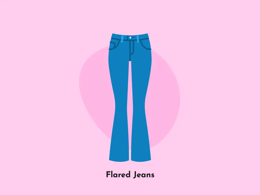 Flared Jeans oder Schlaghosen