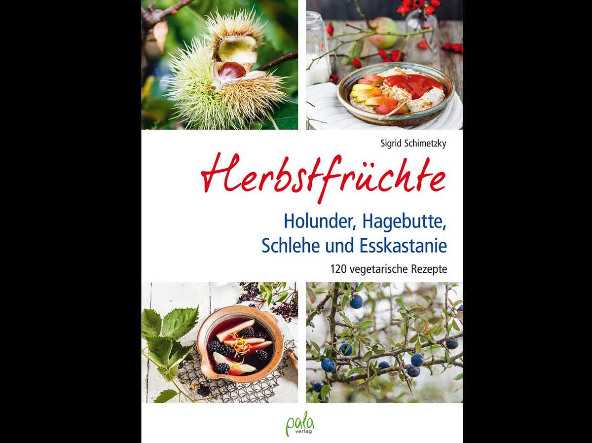 Das Rezept für die Fliederbeersuppe wird im Buch Herbstfrüchte vorgestellt, erschienen im pala Verlag, erhältlich für 19,90 Euro.