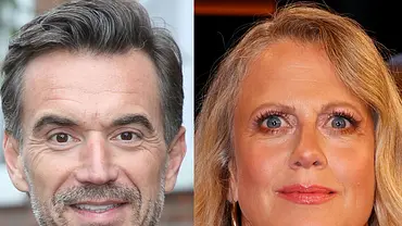 Barbara Schöneberger & Florian Silbereisen: Jaa, da läuft doch was! - Foto: IMAGO / Zoonar (links) & IMAGO / Fotostand (rechts), Collage: Wunderweib Redaktion Barbara Schöneberger & Florian Silbereisen: Jaa, da läuft doch was! - Foto: IMAGO / Zoonar (links) & IMAGO / Fotostand (rechts), Collage: Wunderweib Redaktion