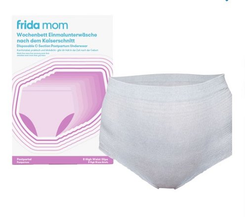 frida mom 8er-Pack Wochenbett Einmalunterwäsche nach Kaiserschnitt