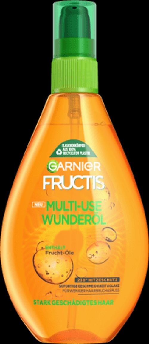 Garnier Fructis Wunderöl - Hitzeschutz & Anti-Frizz