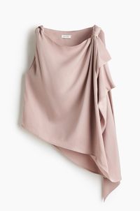 Drapiertes Top
