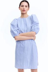 Kleid mit Puffärmeln