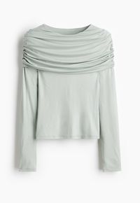 Drapiertes Jerseytop