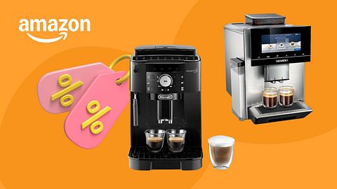 Frühlingsangebote bei Amazon auch die Kaffeevollautomaten von Delonghi und  Siemens sind reduziert - Foto: Wunderweib.de / PR