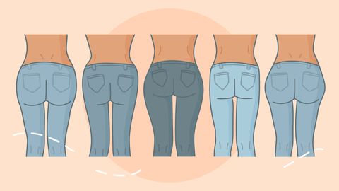 Für jede PO-Form die perfekte Jeans! - Foto: Redaktion Wunderweib
