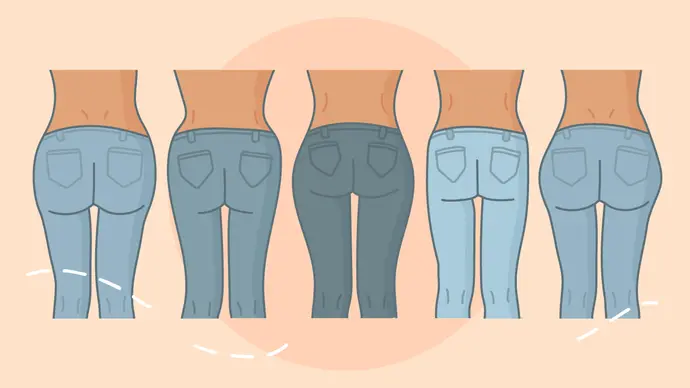 Für jede PO-Form die perfekte Jeans! - Foto: Redaktion Wunderweib