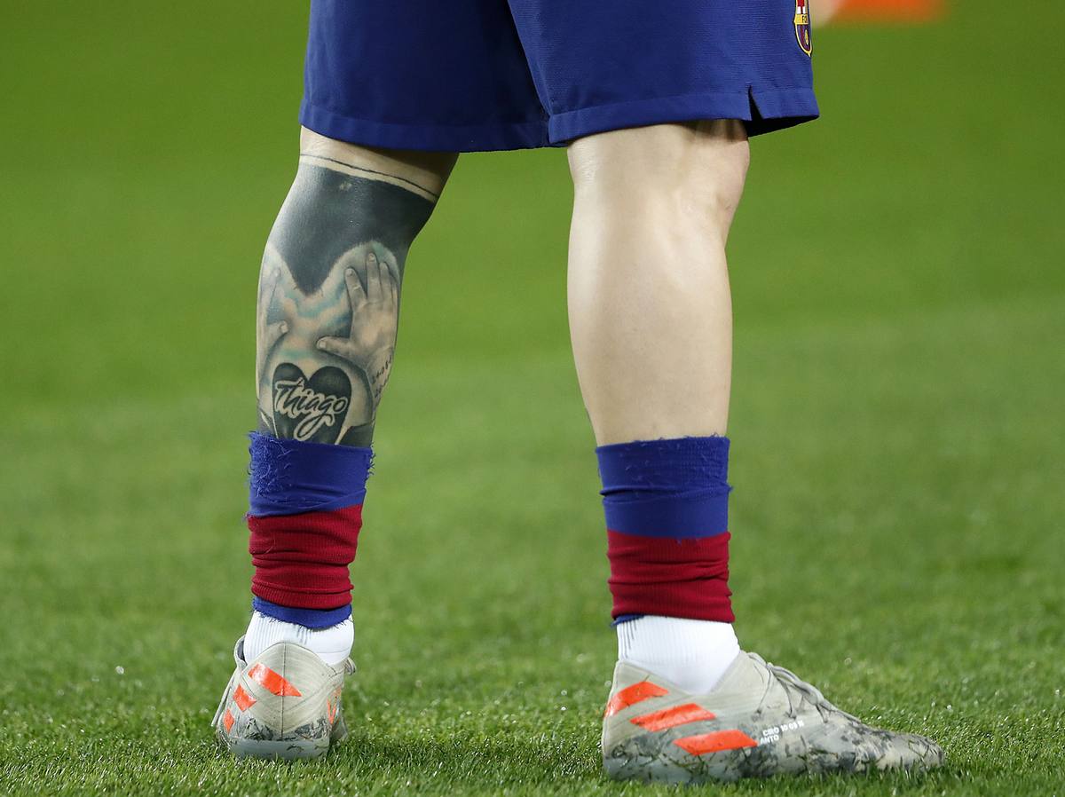 Fußballer-Tattoos: Lionel Messi hat seinen Sohn verewigt
