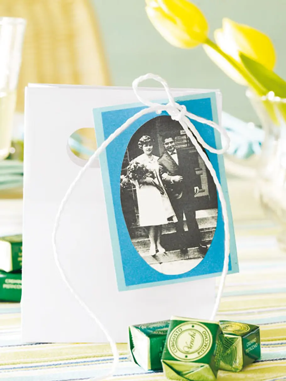 Deko-Tipps für eine rauschende Gartenparty: Nostalgisch gartenparty deko karte