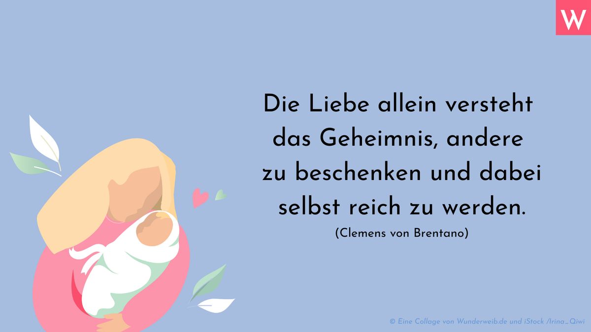 Geburtsspruch: Reichtum durch Liebe