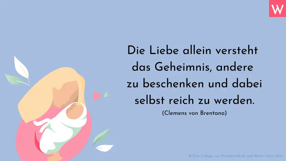 Geburtsspruch: Reichtum durch Liebe Geburtsspruch: Reichtum durch Liebe