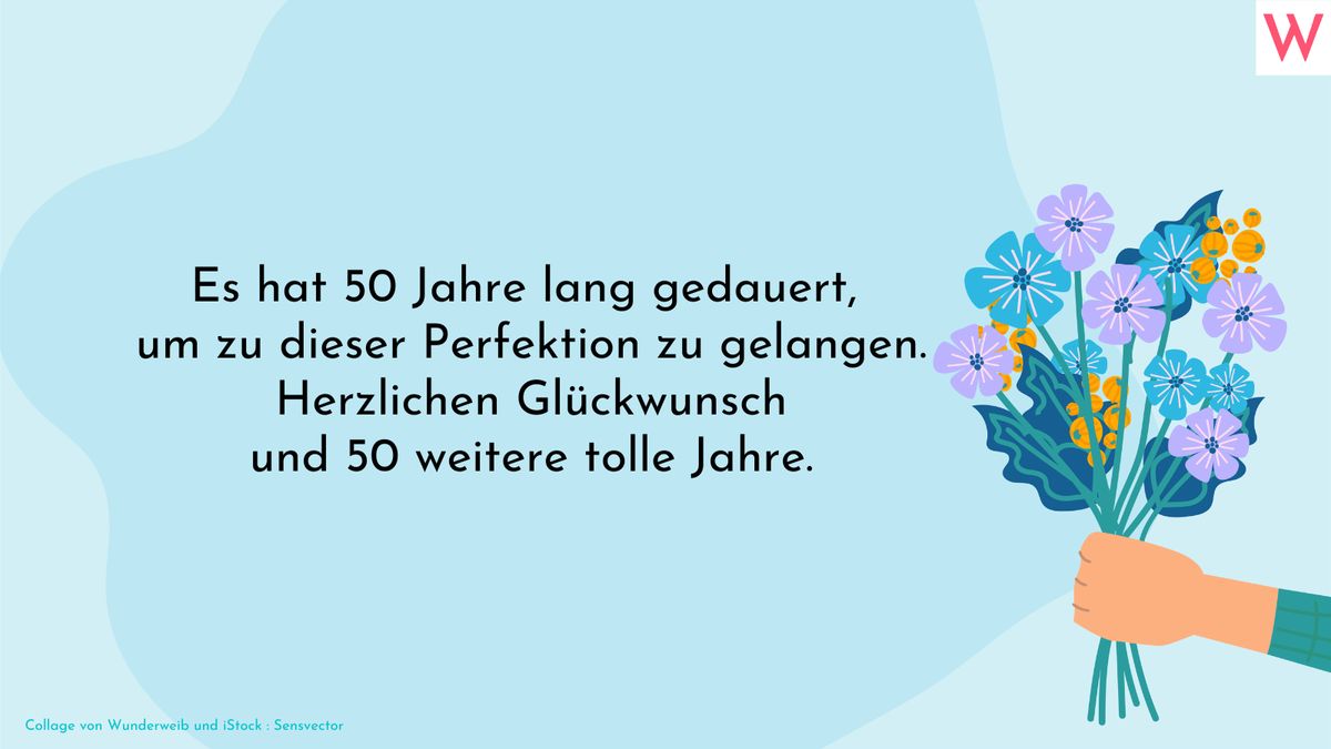 Es hat 50 Jahre lang gedauert, um zu dieser Perfektion zu gelangen. Herzlichen Glückwunsch und 50 weitere tolle Jahre.