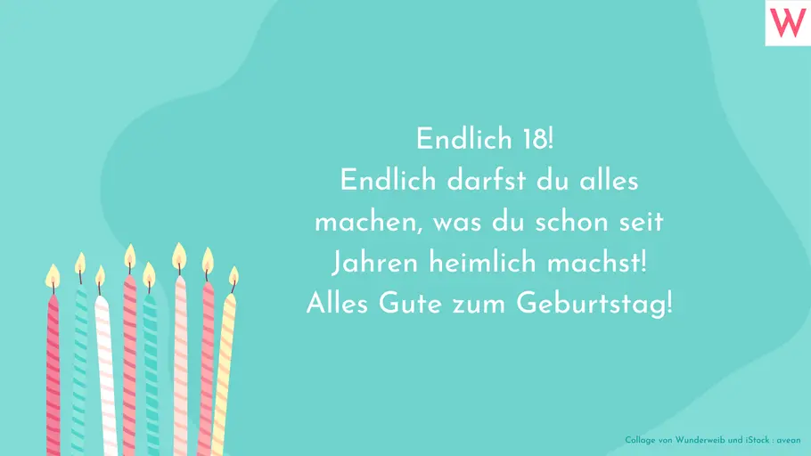 Geburtstagswünsche zum 18. Geburtstag 16 Geburtstagswünsche zum 18. Geburtstag 16