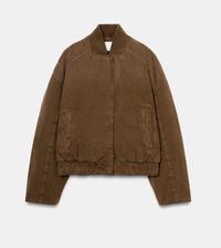 Gefütterte Bomberjacke