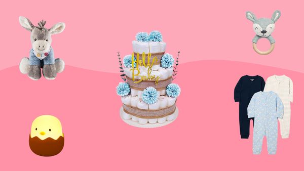 geschenke-fur-babyparty - Foto: Collage Wunderweib & PR/Amazon