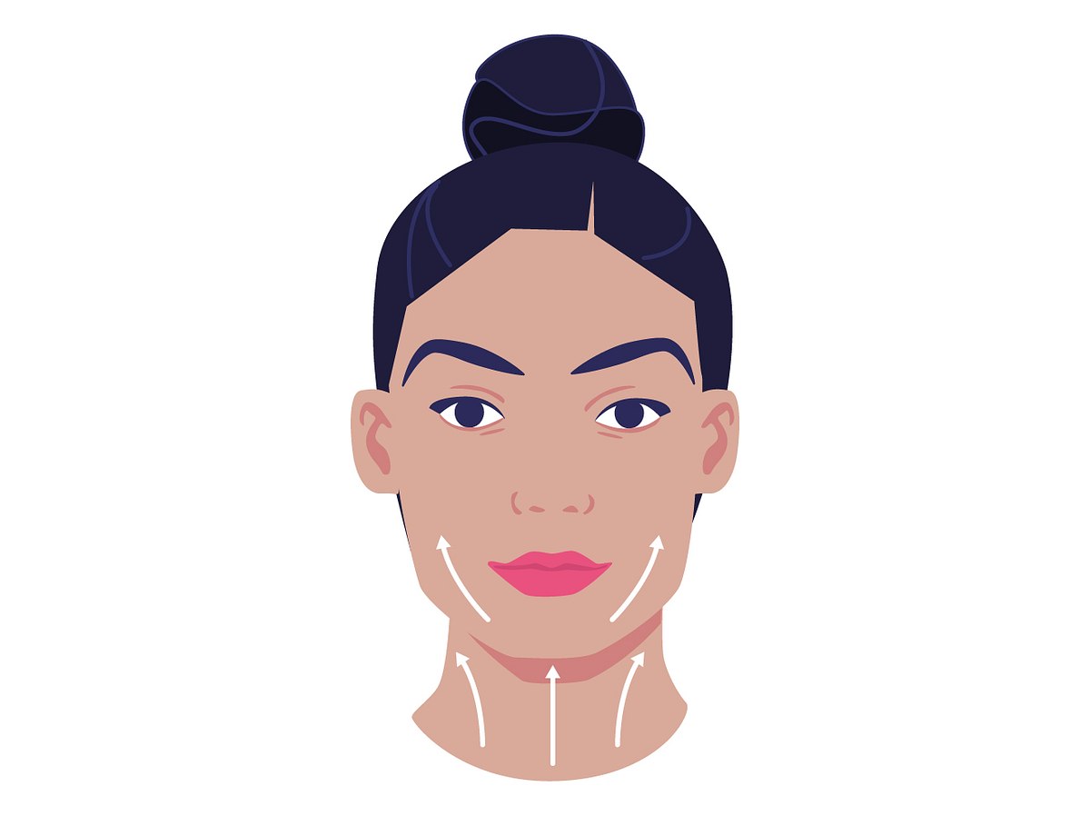 Gesichtshaut straffen: 4 Massage-Tricks gegen Falten und schlaffe Haut