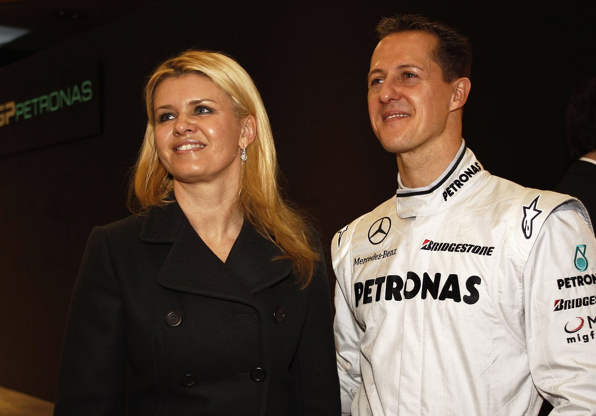 Corinna und Michael Schumacher bei einer Veranstaltung