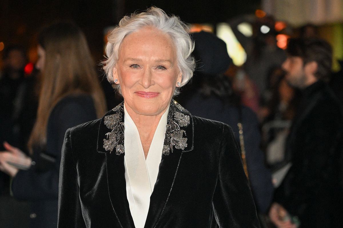 Schauspielerin Glenn Close auf dem roten Teppich