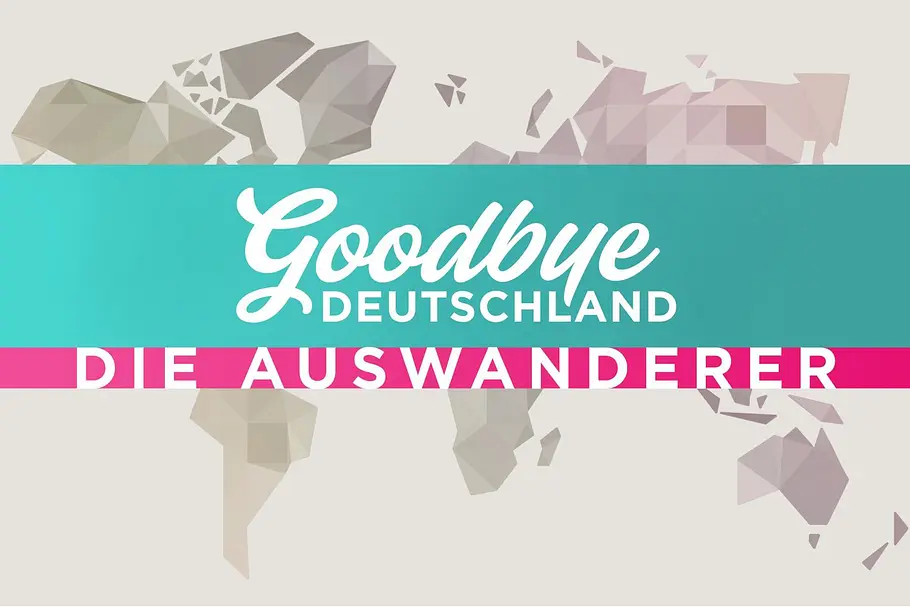 Das „Goodbye Deutschland“-Logo Das „Goodbye Deutschland“-Logo