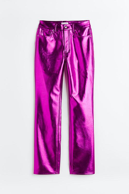 Good American, Metallic Hose, Pink