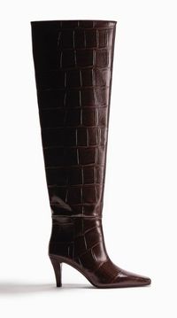 H & M - Overknee-Stiefel - Braun