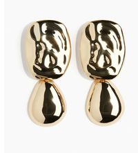 H & M - Statement-Ohrringe - Gold