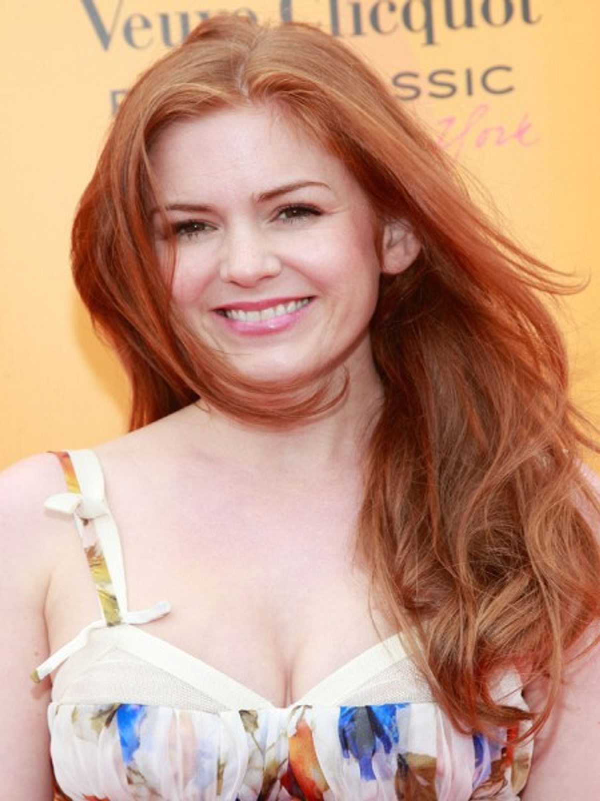 haarfarben der stars isla fisher traegt rote haare