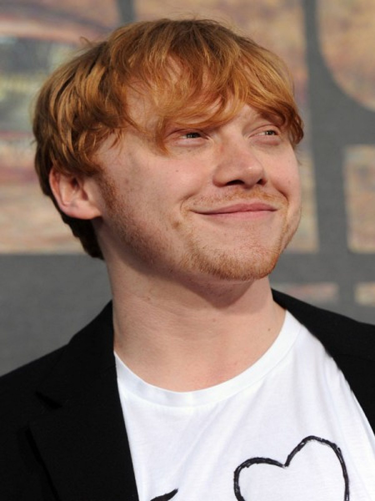 haarfarben der stars rupert grint traegt rote haare