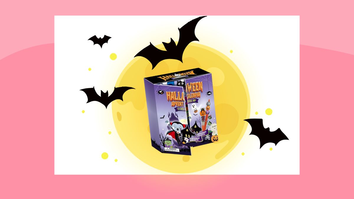 Countdown-Box zu Halloween mit Legami-Alternativen