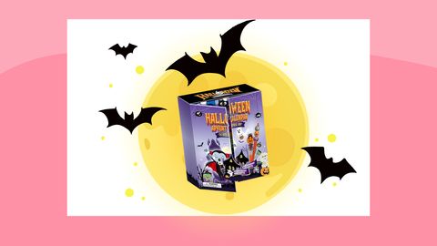 Countdown-Box zu Halloween mit Legami-Alternativen - Foto: Collage/Wunderweib.de & PR/Amazon.de