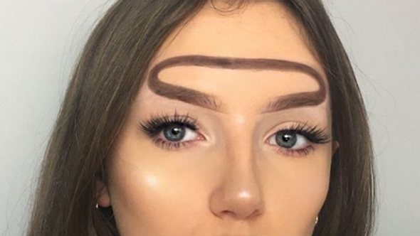 Sind Halo Brows der neue Trend? - Foto: hannah lyne / instagram