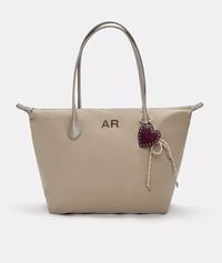 Shopper Nylon mit Schmuckdetail