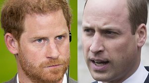 Prinz Harry & Prinz William: Der Bruderstreit eskaliert! - Foto: IMAGO / Rainer Unkel (links) & IMAGO / i Images (rechts), Collage: Wunderweib Redaktion