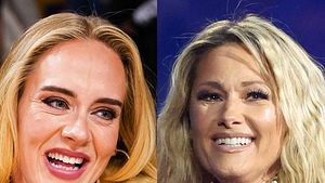 Adele & Helene Fischer: Videobeweis! Jaaa, es ist wirklich wahr! - Foto: IMAGO / Avalon.red (links) & IMAGO / osnapix (rechts), Collage: Wunderweib Redaktion